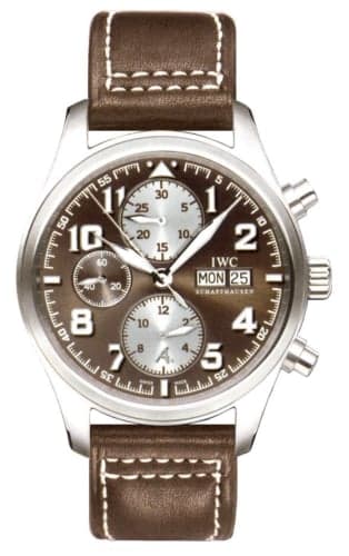 IWC Schaffhausen Pilot's Watch Chronograph Antoine de Saint Exupéry Stainless Steel