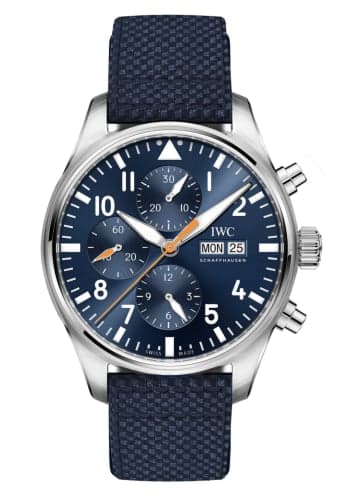 IWC Schaffhausen Pilot's Watch Chronograph Captain Blue / Tmall