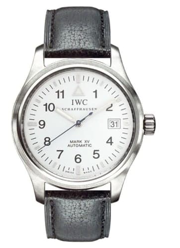 IWC Schaffhausen Pilot's Watch Mark XV Stainless Steel / White / Gadebusch
