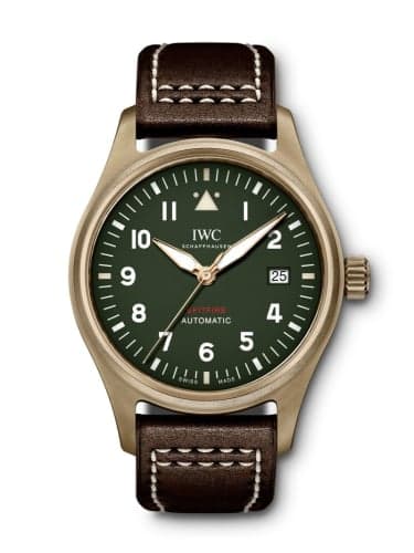 IWC Schaffhausen Pilot's Watch Automatic Spitfire Bronze / Green