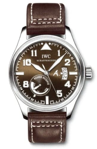 IWC Schaffhausen Pilot's Watch Antoine De Saint Exupery Power Reserve Stainless Steel