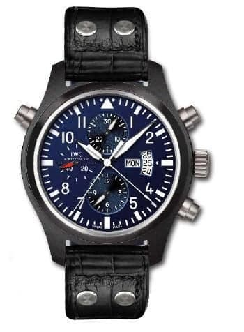 IWC Schaffhausen Pilot's Watch Double Chronograph Top Gun Carlson