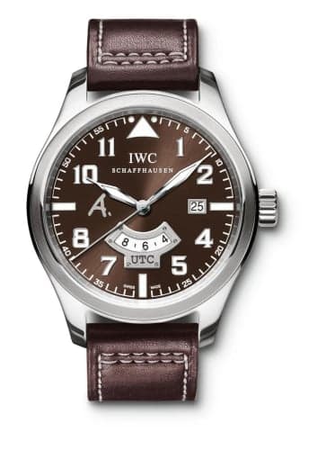 IWC Schaffhausen Pilot's Watch UTC Antoine De Saint Exupery White Gold
