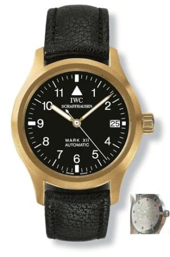 IWC Schaffhausen Pilot's Watch Mark XII Yellow Gold / Black / Cathay Pacific
