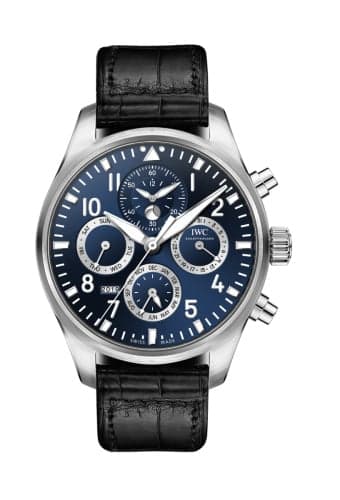 IWC Schaffhausen Pilot's Watch Perpetual Calendar Chronograph Laureus Charity Night 2019