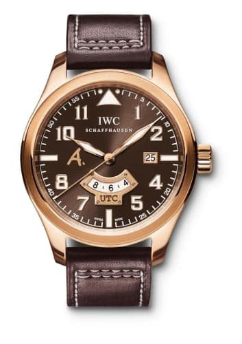 IWC Schaffhausen Pilot's Watch UTC Antoine De Saint Exupery Rose Gold