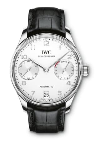 IWC Schaffhausen Portugieser Automatic 5007 Stainless Steel / Silver / Silver Numerals