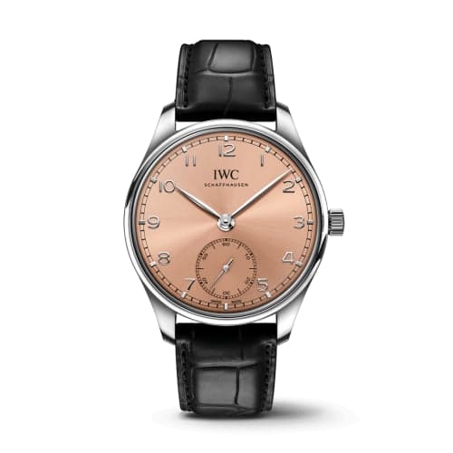 IWC Schaffhausen Portugieser Automatic 40 Stainless Steel / Salmon