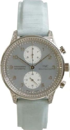 IWC Schaffhausen Portugieser Chrono-Automatic White Gold / Blue MOP / Diamond