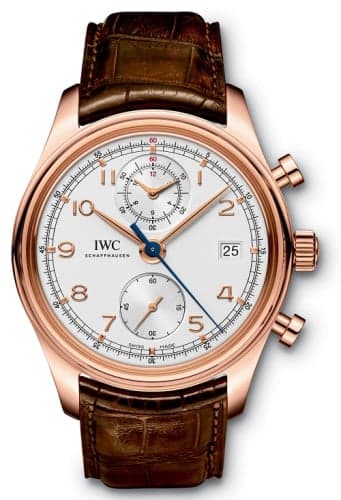 IWC Schaffhausen Portuguese Chronograph Classic Red Gold