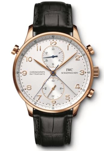 IWC Schaffhausen Portugieser Chrono-Rattrapante Rose Gold / Silver
