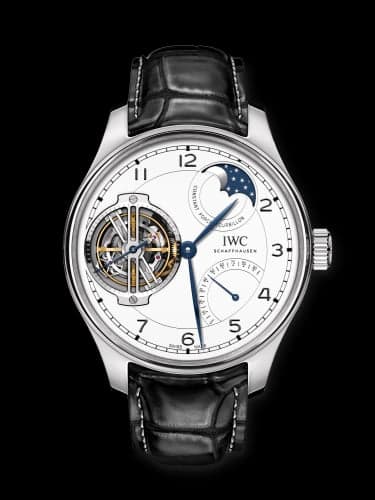 IWC Schaffhausen Portugieser Constant-Force Tourbillon Edition “150 Years” Platinum / White
