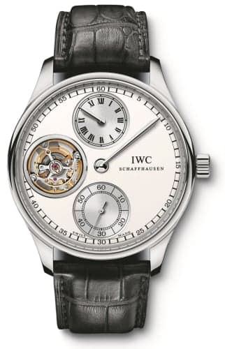 IWC Schaffhausen Portugieser Regulateur Tourbillon Platinum / Silver