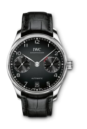 IWC Schaffhausen Portugieser Automatic 5007 Stainless Steel / Black