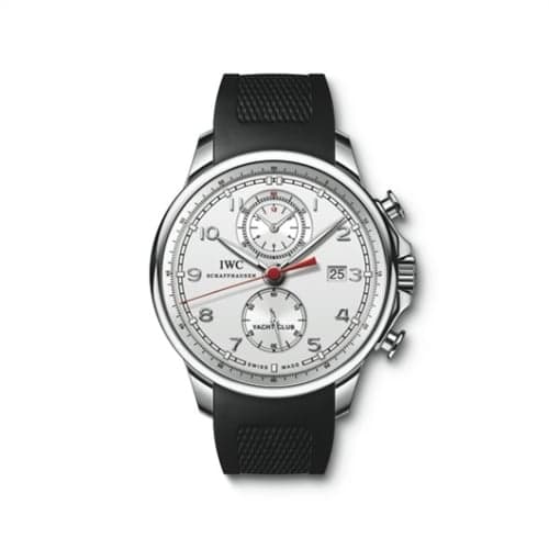 IWC Schaffhausen Portuguese Yacht Club Chronograph Silver