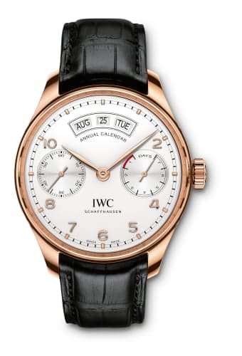 IWC Schaffhausen Portugieser Annual Calendar Red Gold / Silver