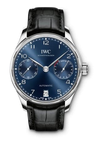 IWC Schaffhausen Portugieser Automatic 5007 Stainless Steel / Blue