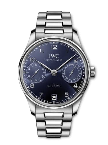 IWC Schaffhausen Portugieser Automatic 42 Stainless Steel / Blue / Bracelet