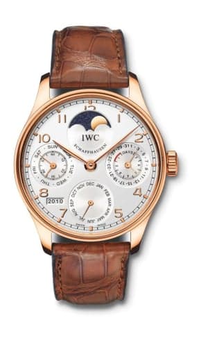 IWC Schaffhausen Portuguese Perpetual Calendar 5022 Rose Gold / Silver