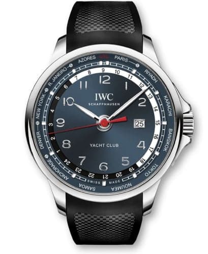 IWC Schaffhausen Portugieser Yacht Club Worldtimer Stainless Steel / Solaris