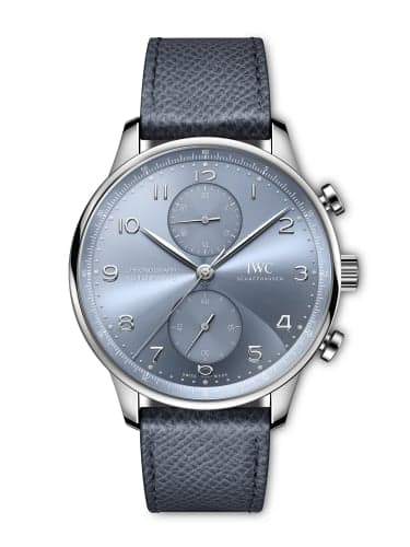 IWC Schaffhausen Portugieser Chronograph White Gold / Ice Blue