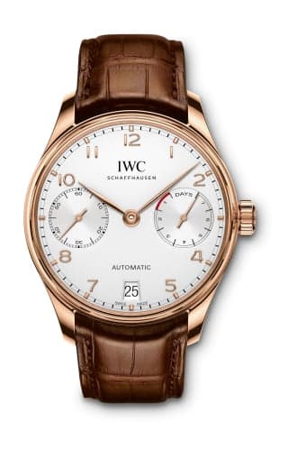IWC Schaffhausen Portugieser Automatic 5007 Red Gold / Silver