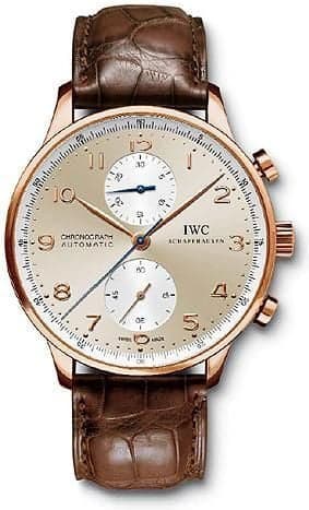 IWC Schaffhausen Portugieser Chrono-Automatic Bucherer Champagne