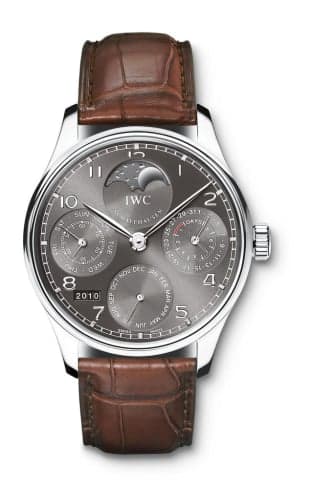 IWC Schaffhausen Portugieser Perpetual Calendar 5023 White Gold / Ardoise