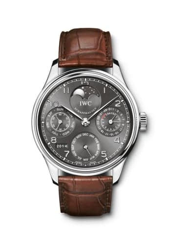 IWC Schaffhausen Portugieser Perpetual Calendar 5023 White Gold / Ardoise