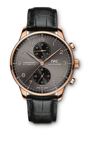 IWC Schaffhausen Portuguese Chrono-Automatic Red Gold / Slate