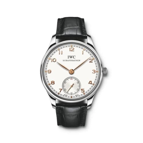 IWC Schaffhausen Portuguese Hand-Wound Silver