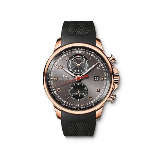 IWC Schaffhausen Portuguese Yacht Club Chronograph Red Gold Amsterdam Boutique