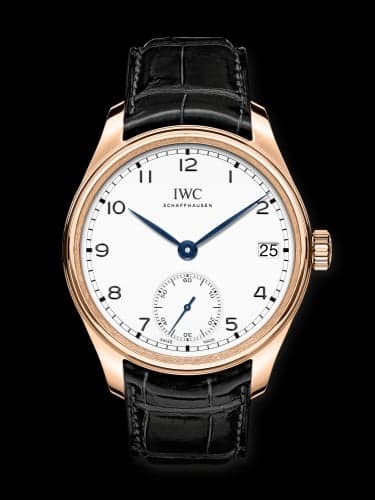 IWC Schaffhausen Portugieser Hand-Wound Eight Days "150 Years" Red Gold / White