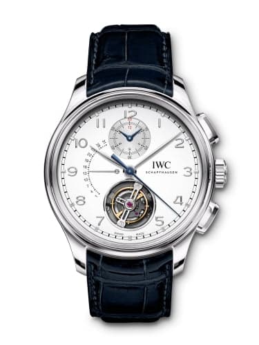 IWC Schaffhausen Portugieser Tourbillon Rétrograde Chronograph Platinum / Silver