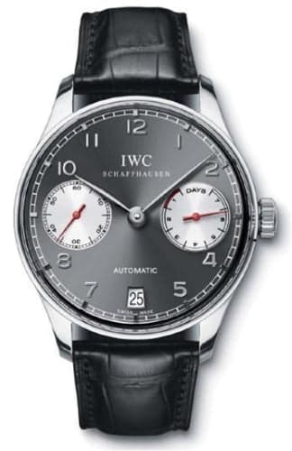 IWC Schaffhausen Portuguese Automatic White Gold / Tourneau