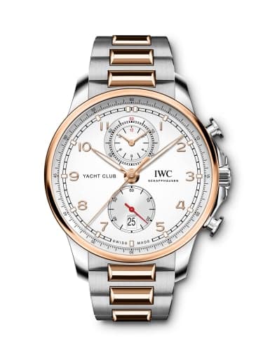 IWC Schaffhausen Portugieser Yacht Club Chronograph Stainless Steel - Red Gold / Silver / Bracelet