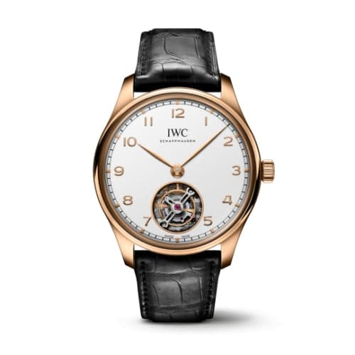 IWC Schaffhausen Portugieser Hand-Wound Tourbillon Armor Gold / Silver