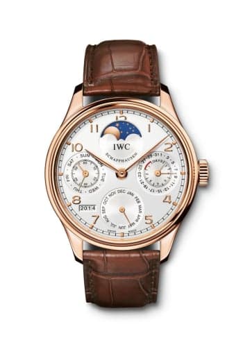 IWC Schaffhausen Portugieser Perpetual Calendar 5023 Red Gold / Silver