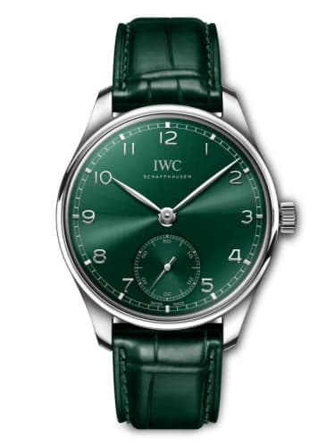 IWC Schaffhausen Portugieser Automatic 40 Stainless Steel / Green