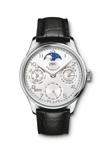 IWC Schaffhausen Portugieser Perpetual Calendar 5023 Platinum / Silver
