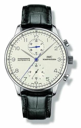 IWC Schaffhausen Portuguese Chrono-Automatic White Gold / Silver