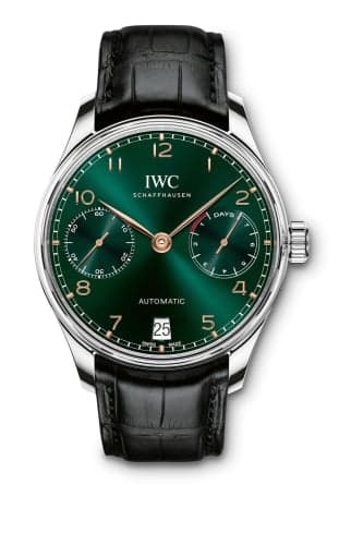 IWC Schaffhausen Portugieser Automatic 5007 Stainless Steel / Green / Kuwait