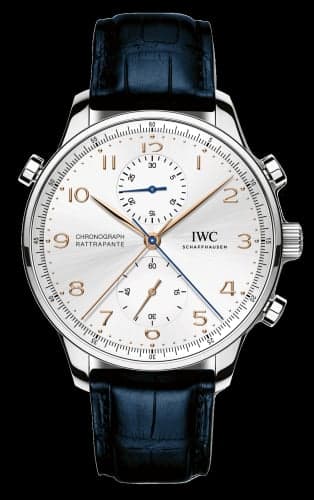 IWC Schaffhausen Portuguese Chrono-Rattrapante Stainless Steel / Silver / Lisboa