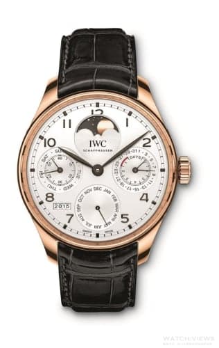 IWC Schaffhausen Portugieser Perpetual Calendar Single Moon Red Gold / Taipei