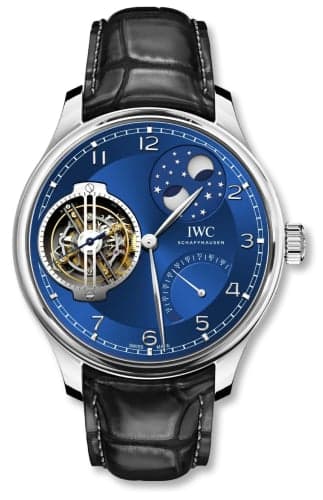 IWC Schaffhausen Portugieser Constant-Force Tourbillon Double Moon Platinum / Behebani