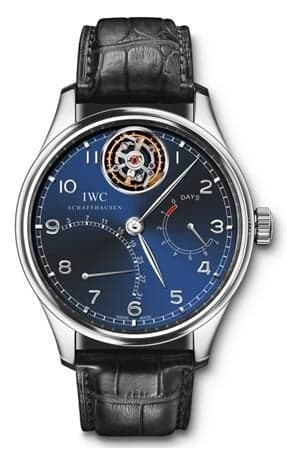 IWC Schaffhausen Portuguese Tourbillon Mystère Rétrograde Platinum / Arije
