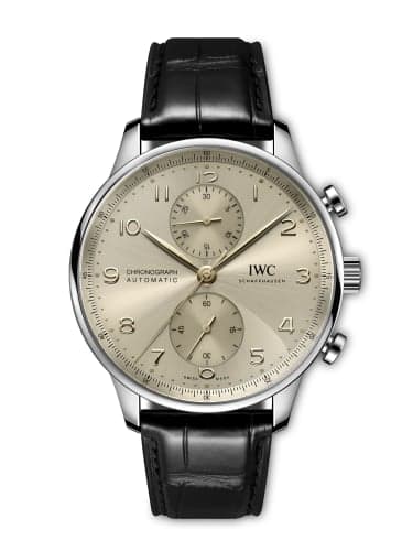 IWC Schaffhausen Portugieser Chronograph Stainless Steel / Dune