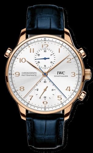 IWC Schaffhausen Portuguese Chrono-Rattrapante Red Gold / Silver / Lisboa