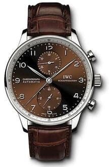 IWC Schaffhausen Portuguese Chrono-Automatic Rose Gold / Watches of Switzerland
