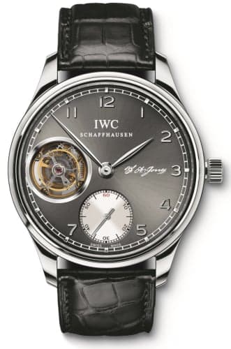 IWC Schaffhausen Portugieser Tourbillon Hand-Wound F.A. Jones White Gold / Ardoise